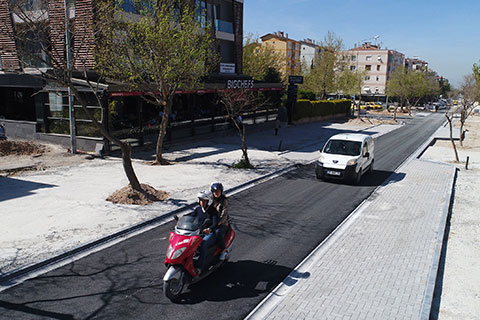 Çamlık Bulvarı’nda sona doğru