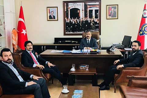 Özkan’dan Emniyet Müdürü’ne ziyaret