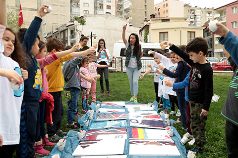 Genç Denizli minikleri ağırladı