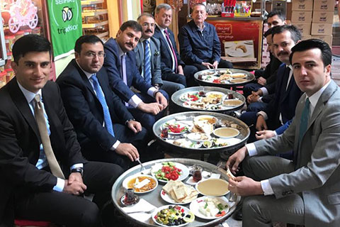 Hacı Şerif’te kaymakamlar buluşması