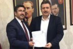Hasan Oymak aday adaylığı başvurusunu yaptı