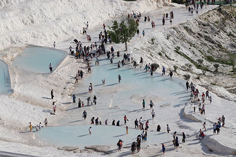Tanıtım çalışmalarıyla Pamukkale’ye 3 milyon turistin gelmesi bekleniyor