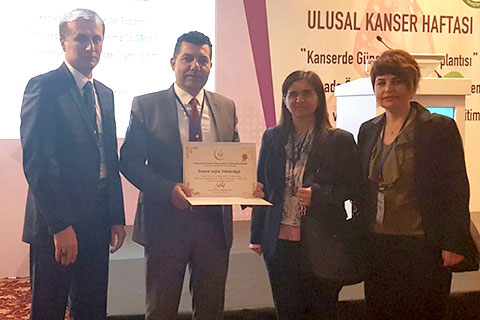 Kanser taraması ödül getirdi