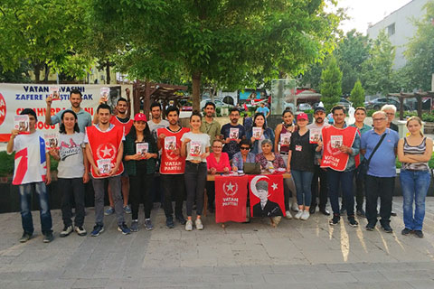 Vatan Partisi vazgeçmiyor