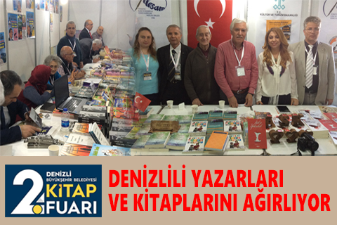 Kitap Fuarı Denizli yazarlarını ağırlıyor