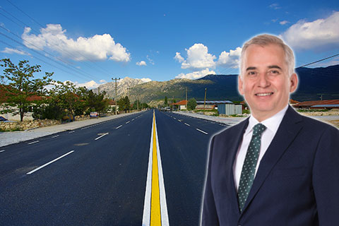 Alt yapısı biten Çardak-Gemiş’te üst yapı da tamamlandı