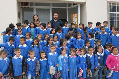 Sınıf öğretmeninden anlamlı yardım