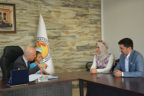 Başkan Özbaş nikahı 3 yaşındaki Nisa ile birlikte kıydı