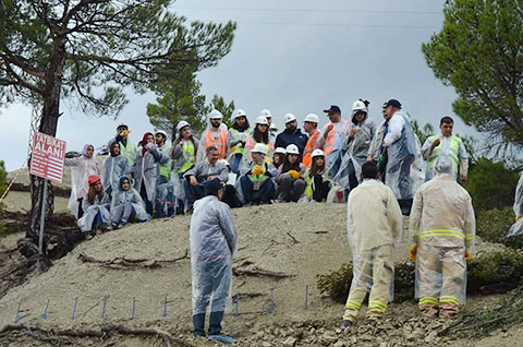 İÜ öğrencileri Çameli ormanlarında ders aldılar