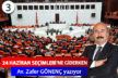 Cumhurbaşkanlığı ve milletvekili oyları neden aynı zarfta?