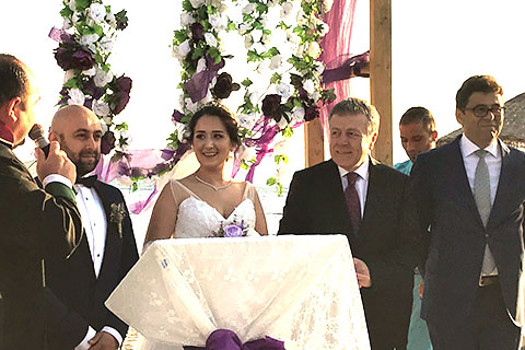 Av. Erdal Çam’ın oğlu mutluluğa yelken açtı