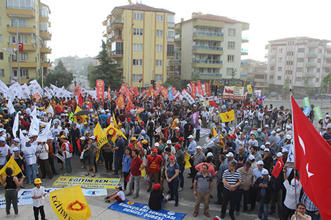 Denizli’de 1 Mayıs coşkusu