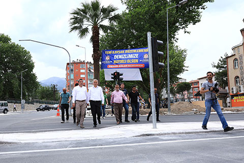 Çıtır Kavşağı’ndaki çalışma tamamlandı
