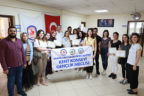 Grafik tasarım kursu mezunlarını verdi