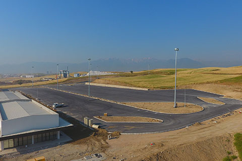Büyükşehir TIR ve kamyon parkında sona geldi
