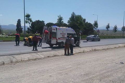Çardak’ta kaza: 1 ölü, 1 yaralı