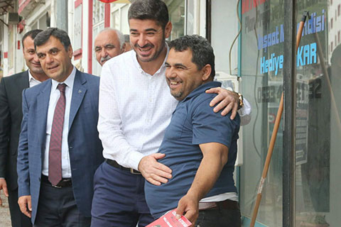 MHP Milletvekili adayı Mehmet Uz Serinhisar’da