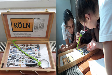 PEV’li öğrenciler ‘Almanya Bavulu’ ile tanıştı