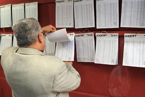 Seçmen listeleri askıya çıkarıldı