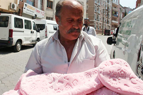 Dört aylık bebek ölü bulundu