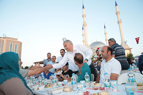 Gönül sofrası Karahasanlı’da kuruldu