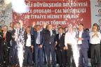 İlçe otogarı, itfaiye hizmet binası, Çal Mesireliği hizmete açıldı.