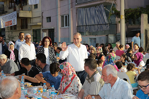 İftar sofrası İlbade’de kuruldu