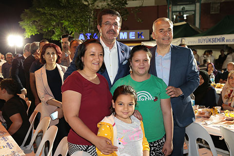 Sahur sofrası Meska’da kuruldu