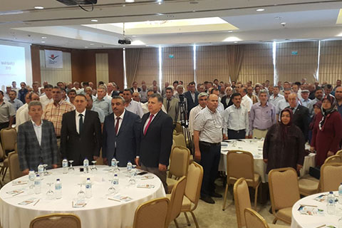 Muhtarlara ‘İmar Barışı’ anlatıldı