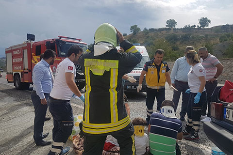 Kale’de kaza: 11 yaralı