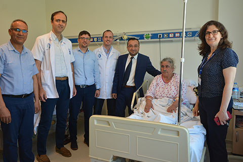 PAÜ Hastanesi’nde bayramlaşma