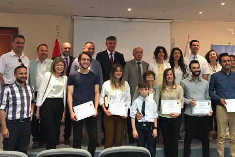 PAÜ’lü öğrenciye tez ödülü