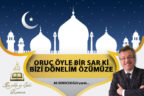 ORUÇ ÖYLE BİR SAR Kİ BİZİ DÖNELİM ÖZÜMÜZE