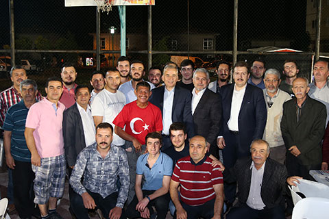Babadağ TOKİ Konutları’nda sahur