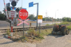 DENİZLİ TRENİNE BİR SAAT RÖTAR YAPTIRAN KAZA