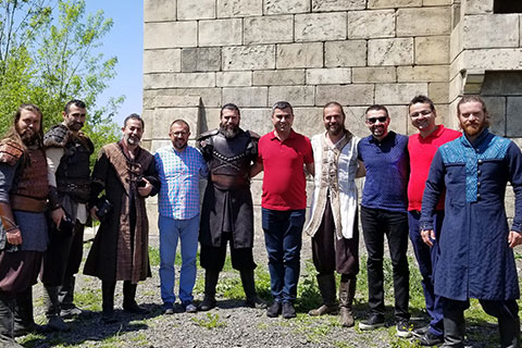 Denizli’den ‘Diriliş Ertuğrul’ setine çıkarma