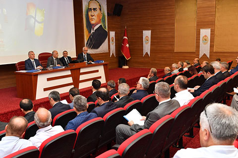 Koordinasyon kurulu toplandı