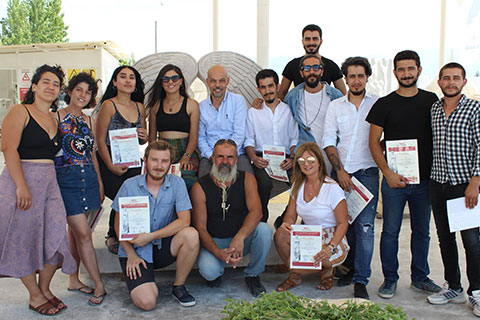 7. Ege Taş Heykel Akademisi tamamlandı