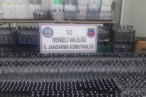 Bağ evi değil içki fabrikası