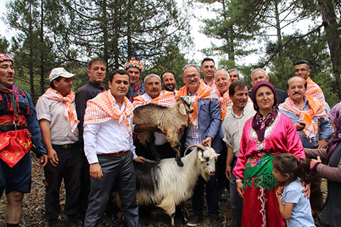Yörükler Tavas’ta buluştu
