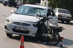 Zeytinköy Mahallesi’nde korkutan kaza