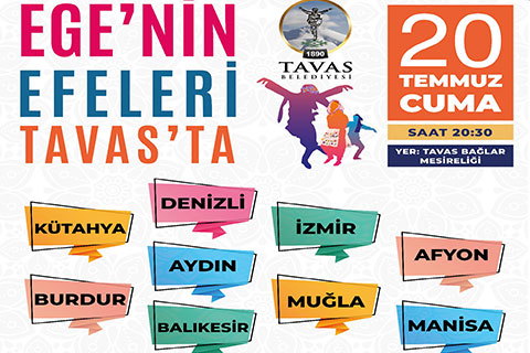 Tavas, ‘Zeybekler Günü’ne hazırlanıyor