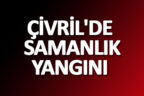 ÇİVRİL’DE SAMANLIK YANGINI BÜYÜMEDEN SÖNDÜRÜLDÜ