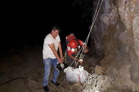 Denizli AKUT Aydın’da operasyona katıldı