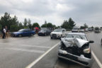 CANKURTARAN’DA ZİNCİRLEME KAZA