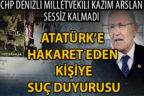 CHP’li Arslan’dan suç duyurusu