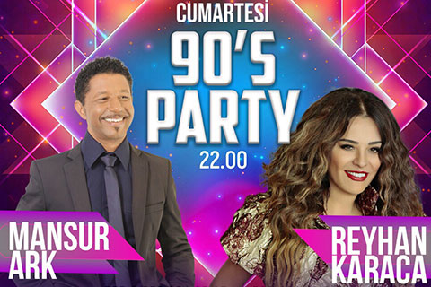 Downtown House’da 90’s Party sizi çağırıyor