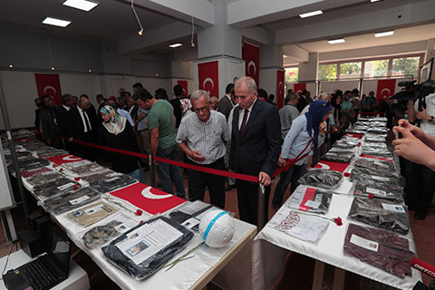 Büyükşehir’den “Şehitlerimizin emanetleri” sergisi