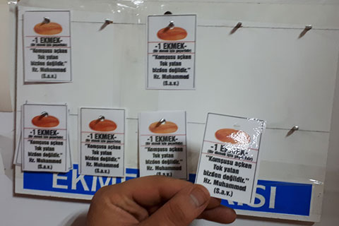 “Askıda Ekmek” Projesi Kale’de