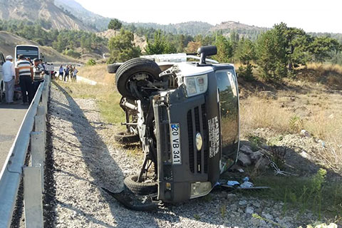 Acıpayam’da kaza: 3 yaralı